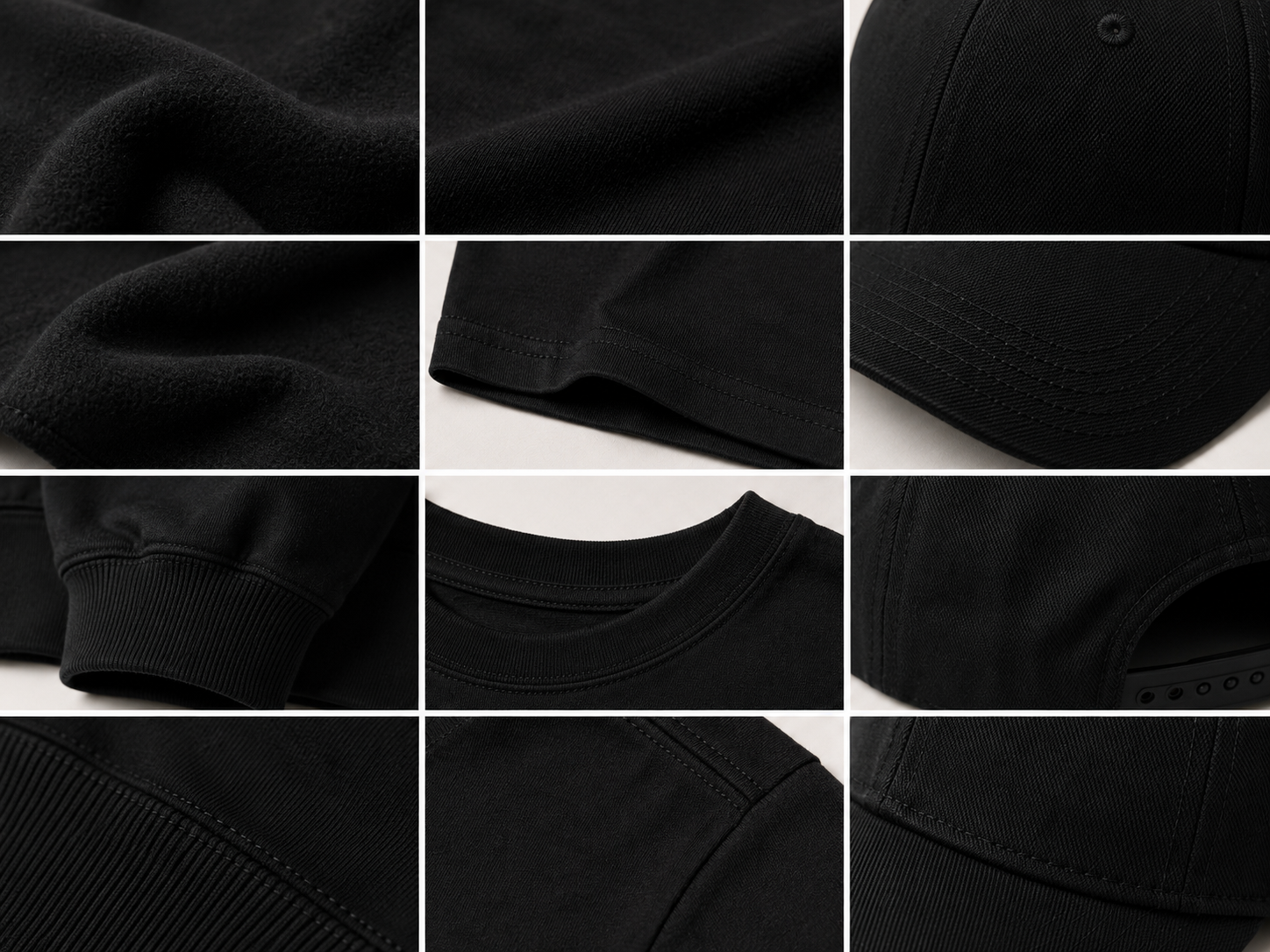 DISCIPLINED Heavyweight Hoodie Fabric Texture