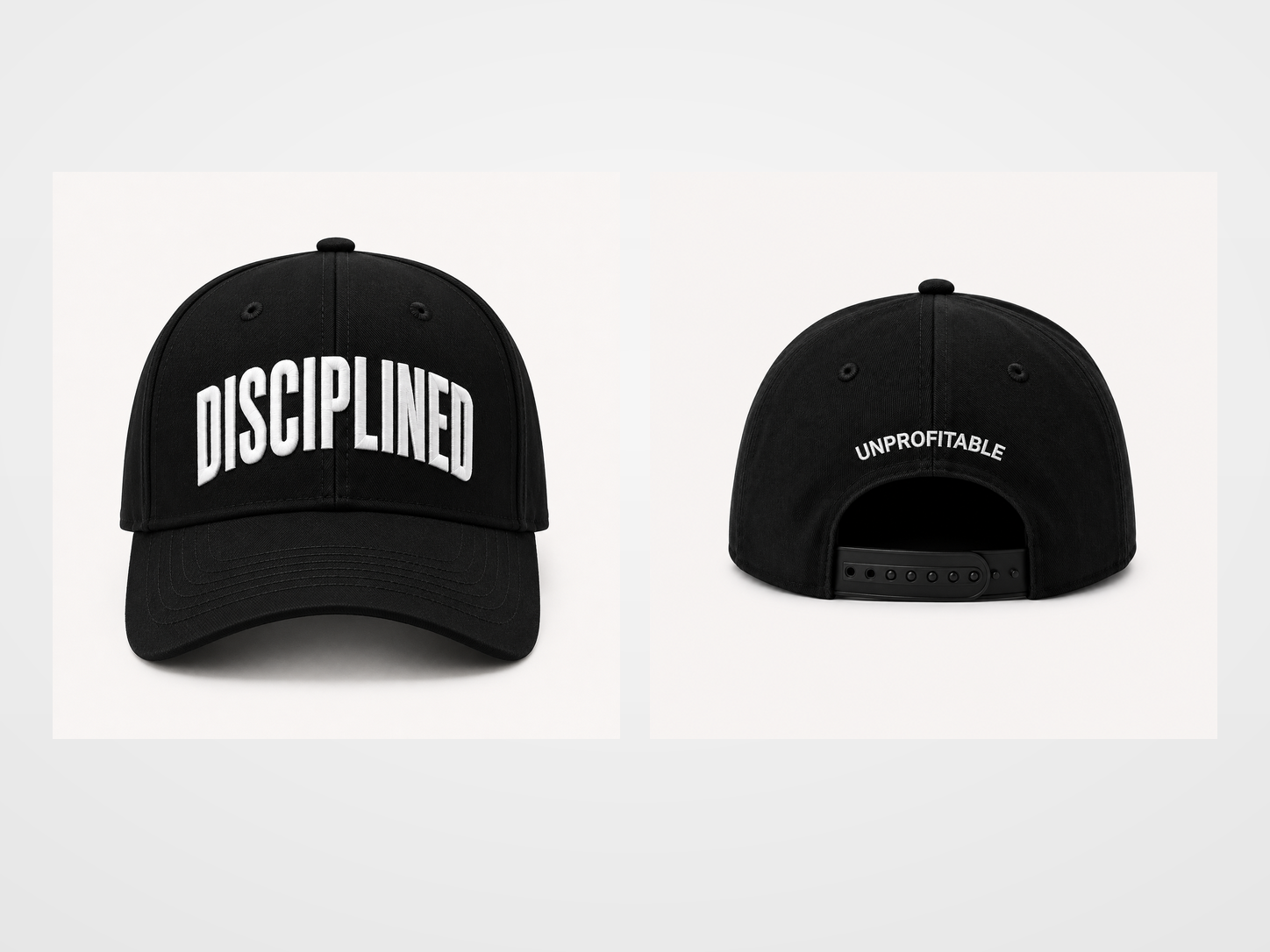 DISCIPLINED Structured Hat product reference