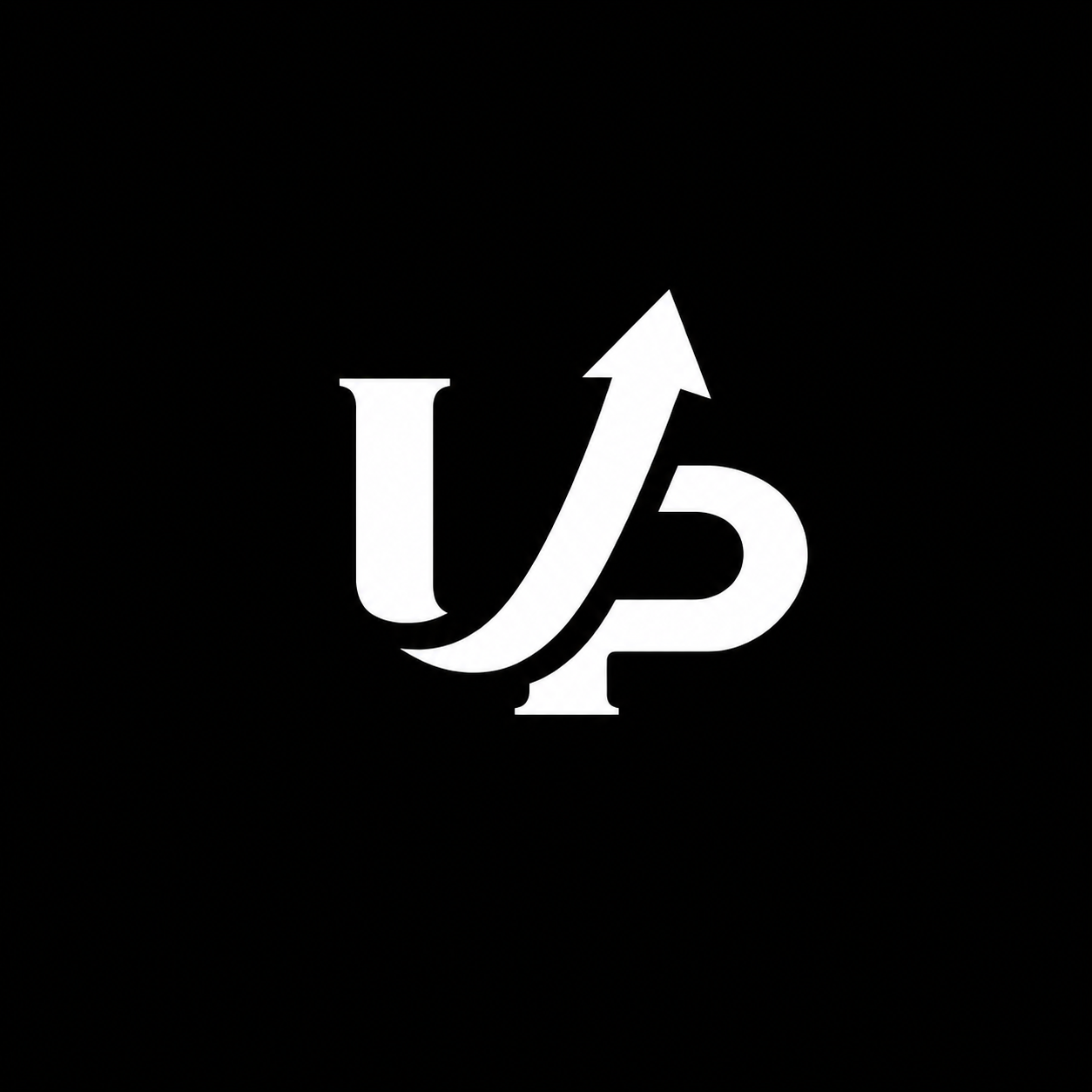 UNPROFITABLE UP arrow monogram